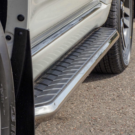Aries AeroTread 5 x 73 Polished Stainless Running Boards Select Ford Explorer 2051040